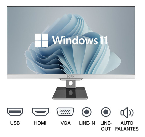 Computador Completo Intel I5 All In One 16gb Ssd256gb Wifi