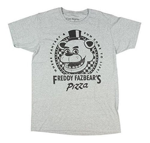 Five Nights At Freddy's Fazbear Pizza Camiseta Jaspeada