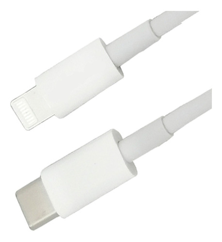 Cable Usb-c Para iPhone, iPad. Blanco. 1 Metro. Carga Rapida