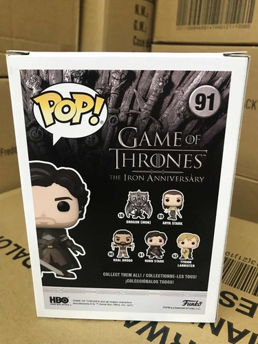 Robb Stark #91 Game Of Thrones Funko Pop Nuevo Original