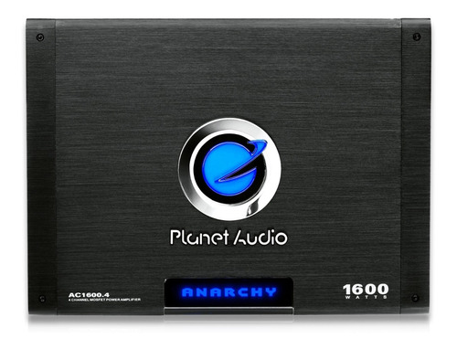 Amplificador Planet Audio Ac1600.4 1600w Anarchy 4 Ch Bajos (Reacondicionado)