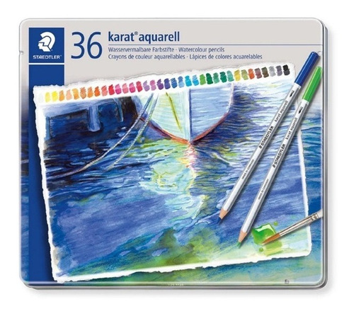 Lapices Staedtler Karat Acuarelables X 36 Lata San Jorge 