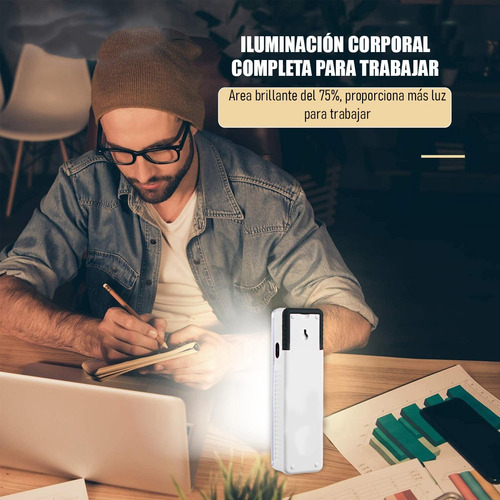 Luces De Emergencia Led Foco Led Emergencia Recargable 30led