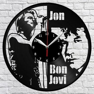 Reloj Corte Laser 4117 Bon Jovi Silueta Cara