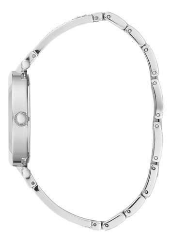 Reloj Para Mujer Guess Aurora En Plateado W1288l1 Original