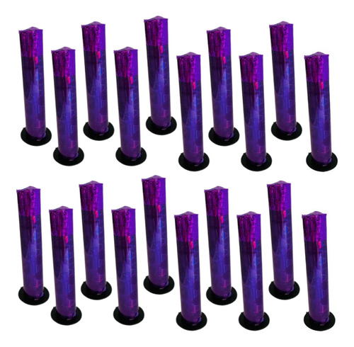 50pzs Bomba De Humo Colores A Fiesta Celebración Color Morado