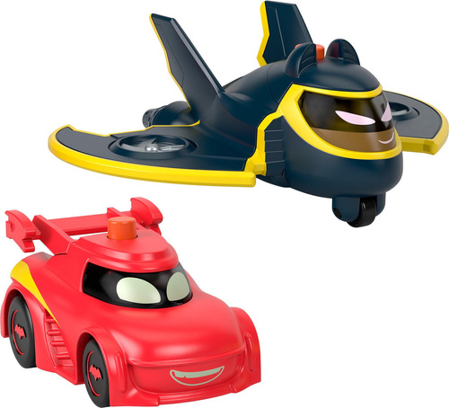 Fisher-price Dc Batwheels, Coches De Juguete Iluminados A Es