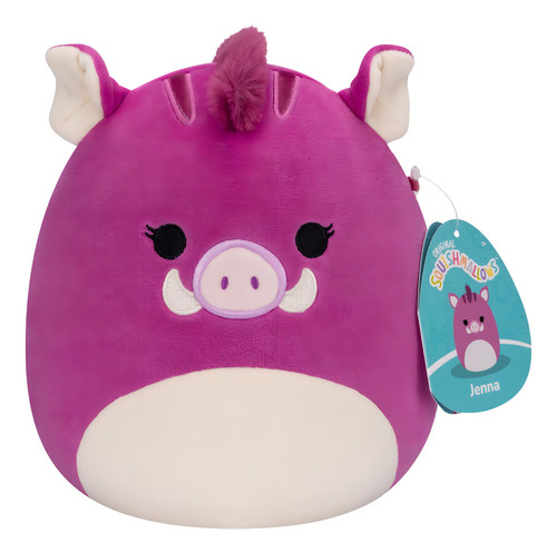 Peluche Jenna Jabali Morado Squishmallows 20 Cm