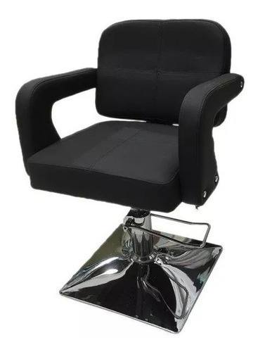 Sillón  Peluquería O Barbería Negro Envío Gratis