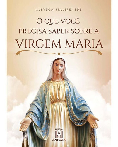 Que Você Precisa Saber Sobre A Virgem Maria, O, De Fellippe, Marcelo. Editora Santuario Em Português