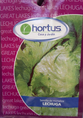 Semilla De Hortaliza Lechuga.