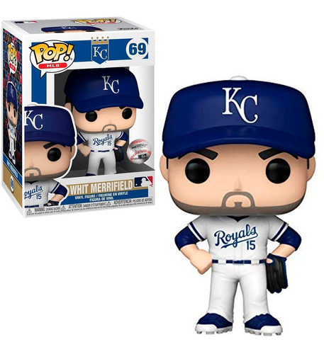 Funko Pop! Mlb - Kansas City | No. 69 Whit Merrifield