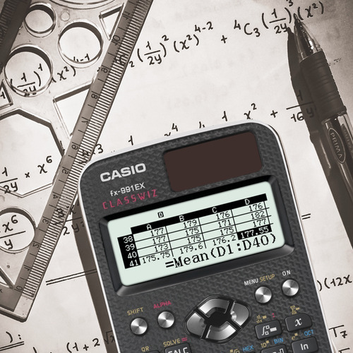 Calculadora Científica Casio Classwiz Fx-991ex Blanco/negro