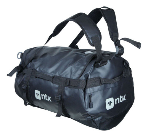 Mochila Duffle Bag Nautika Para Viagens 50 Litros Cor Preto