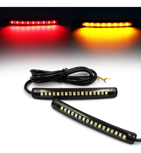 Purishion 2 Luz Led Universal Flexibl Para Placa Freno Atv