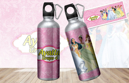 Squeeze Garrafa Agua 600ml Personalizada Escolha A Sua