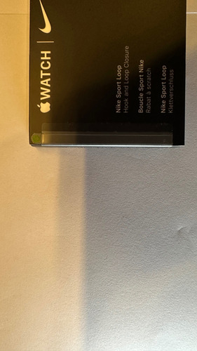Pulseira Apple Watch Original Lacrada 45mm Cargo Khaki Nike Cinza-escuro 1.99 Cm