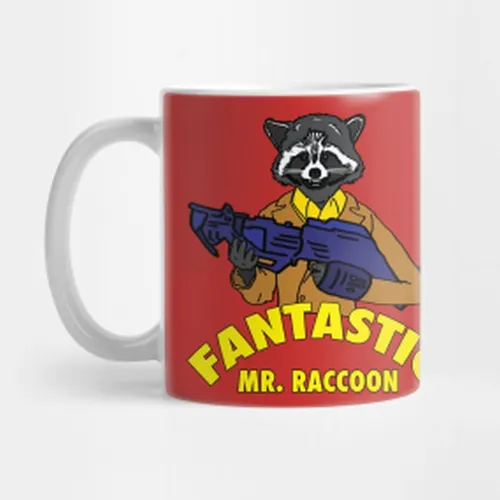 comprar Taza De Ceramica Bichos Guardianes Groot Rocket Modelo A 9