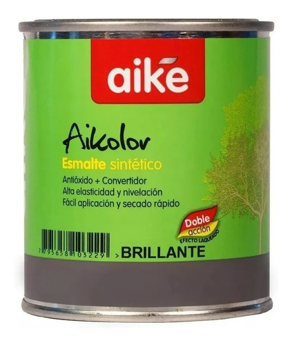 Esmalte Sintetico Aike 3 En 1 X 4 Lts Efecto Laqueado