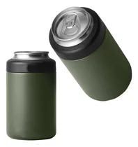 Comprar Porta Latas Térmico 12oz Diler Funda Cubrelatas De 355 Ml Porta Latas Refresco Y Cerveza Frías Color Verde Fuerte