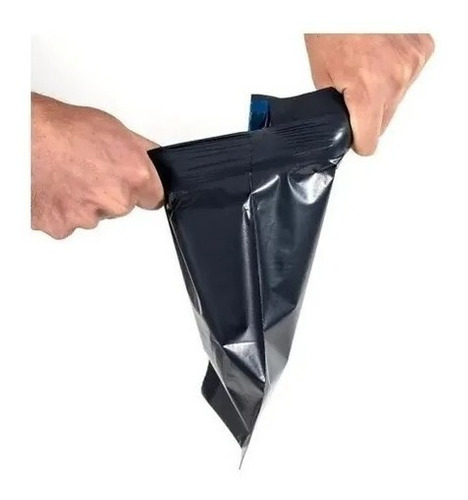 Saco Plástico 19x25 Cinza E-commerce Entrega Rápida 500 Un