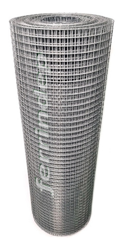 Malla Electrosoldada 15x15mm 75cm X 9mts Alambre Cerco Galv