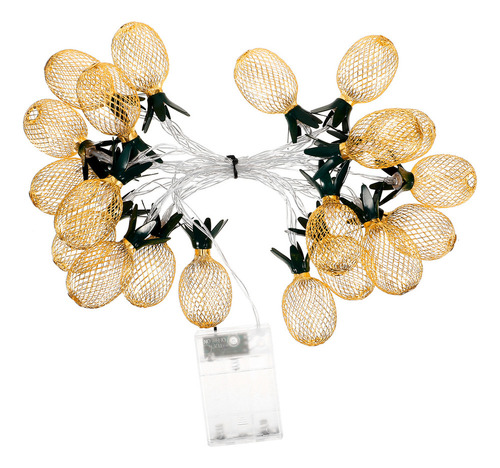 Cadena De Luces Colgantes Con Forma De Piña