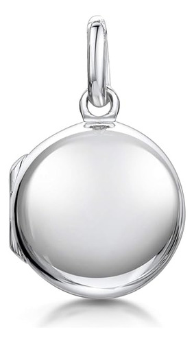 Women S 925 Sterling Silver Round Shaped Locket