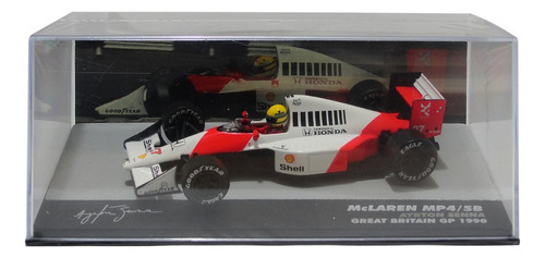 Mclaren Mp4/5b 1990 Ayrton Senna 1:43 Ixo Lendas Brasileiras