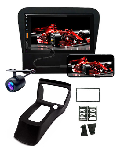 Mp5 Central Multimidia Full Touch Espelhamento Celta 2003