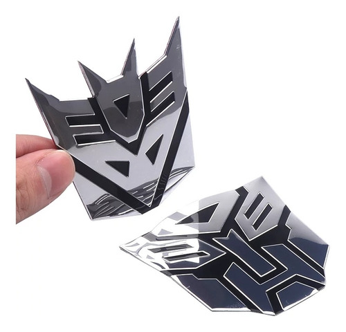 Emblema 3d Transformers Sticker Calcomania Etiqueta