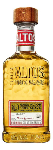 Tequila Altos Olmeca Reposado 700 Ml