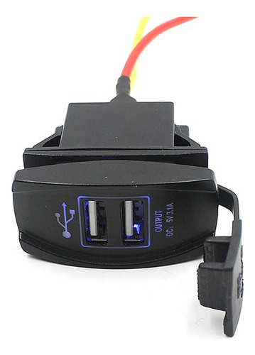 Cargador Dual Usb Power 7 Para Coche Barco, 12 V, 24 V