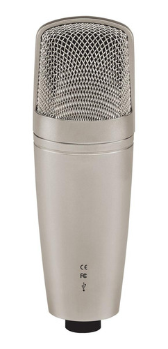 Imagem 2 de 3 de Microfone Behringer C-1u Condensador Usb Cardióide Dourado