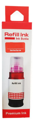Tinta Color Rojo 70ml Para Canon Pxma Gi-13r 4713c001aa