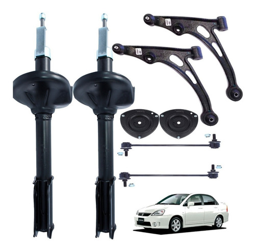 Kit Suspensión Delantera Para Suzuki Aerio 1.6 2003 2010