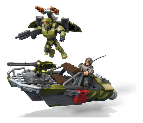 Mega Construx Halo Warthog Rally Vehicle Halo Infinite Juego