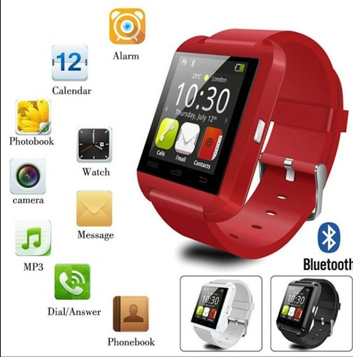 Smartwatch U8 Bluetooth Android iPhone Llamada. Envio Gratis