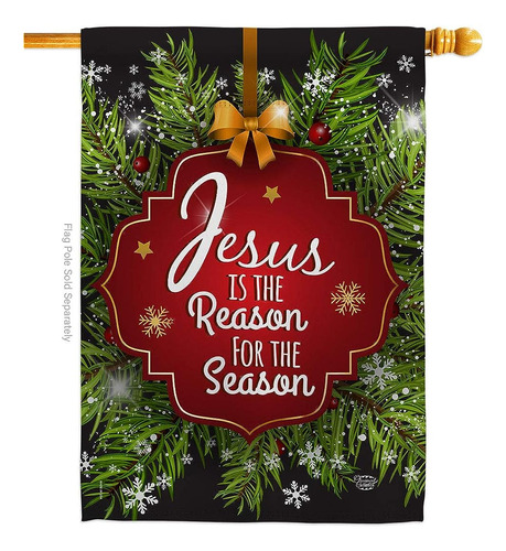 ~? Jesús Es La Razón Tapiz Regalos De Navidad Casa Natividad