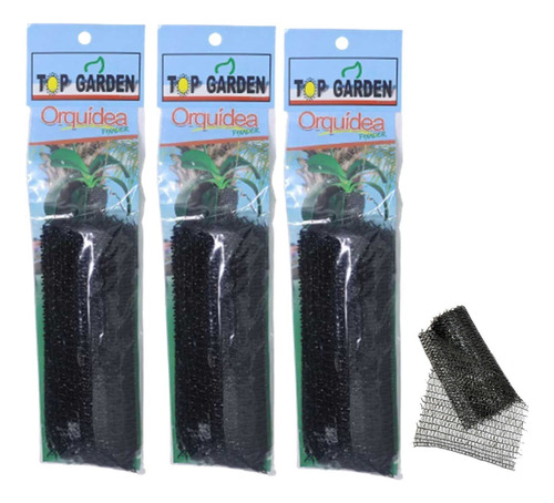 Fixador De Orquídea 18cm X 1,45m Top Garden - Kit 3un