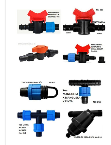  10 Minivalvula Inicial Goma X Cintilla 5/8 O 1/2 Pulgada