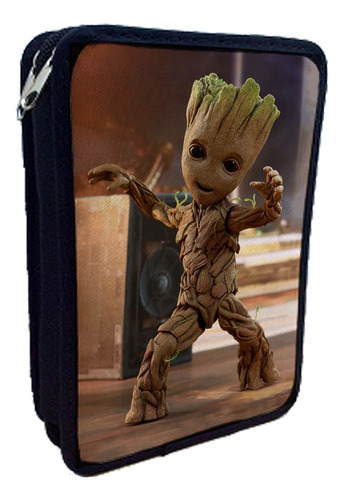 Yo Soy Groot Serie Cartuchera 2 Pisos Con O Sin Nombre