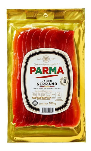 Jamón Serrano Parma 100gr