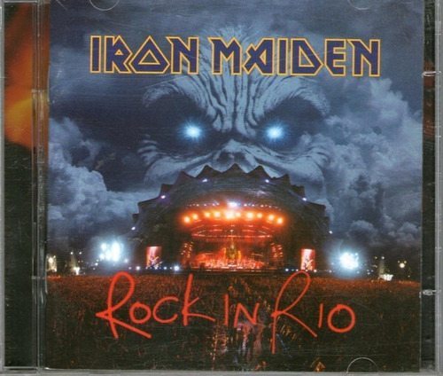 Cd Iron Maiden - Rock In Rio - Lacrado 2002 - 2cds