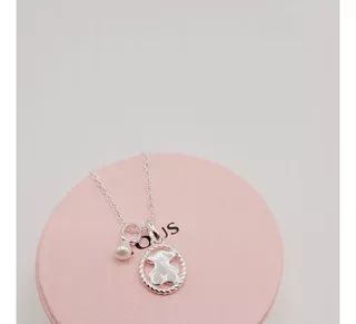 Collar Bear Tous En Plata Con Perla + Kit Gratis