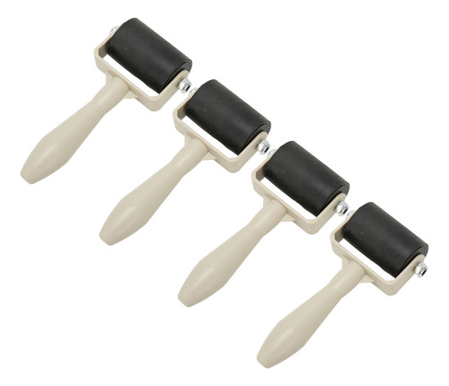 Rollers Brayer Rollers, 4 Unidades, Rollo De Goma Flexible,