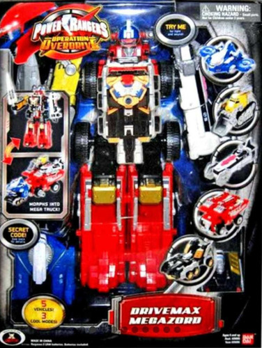 Power Rangers Deluxe Dino Charge Zord Armor Ranger Envíograt (Usado)