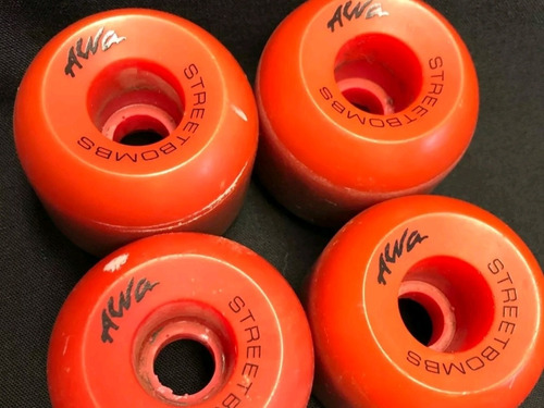 Ruedas Skate Originales  Alva , Street Bomb   , De Coleccion