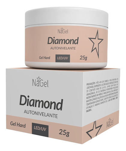 Gel Nagel Diamond 25g Uv/led Unhas