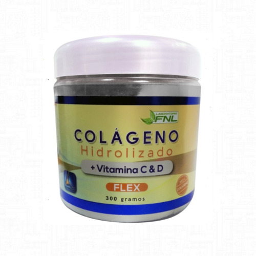 Oferta Nuevo Colageno Hidrolizado + Vitamina C Y D 300 Grs  